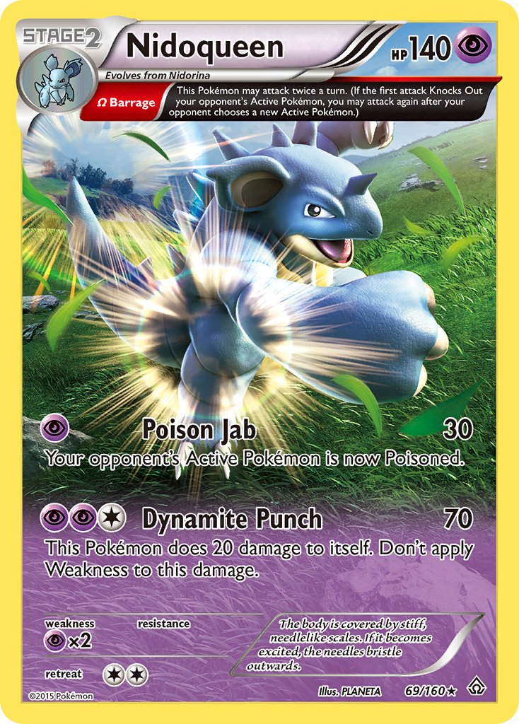 Nidoqueen Pokémon card