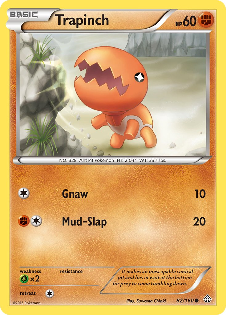 Trapinch Pokémon card