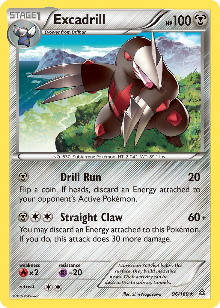 Excadrill Pokémon card
