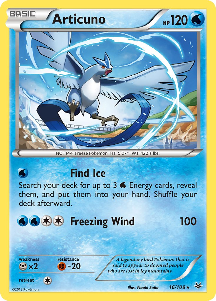 Articuno Pokémon card