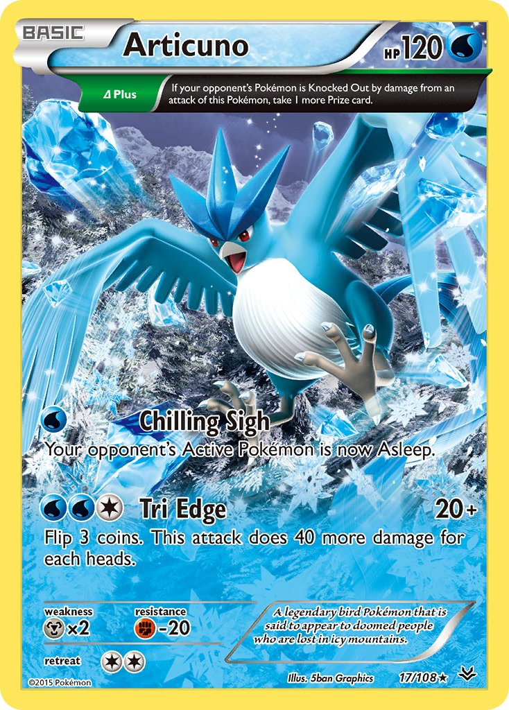 Articuno Pokémon card