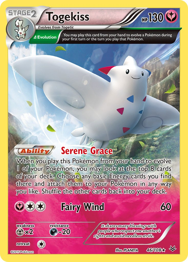 Togekiss Pokémon card