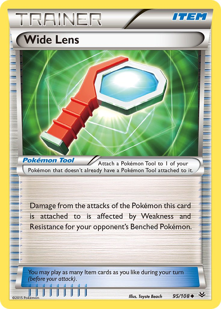Wide Lens Pokémon card