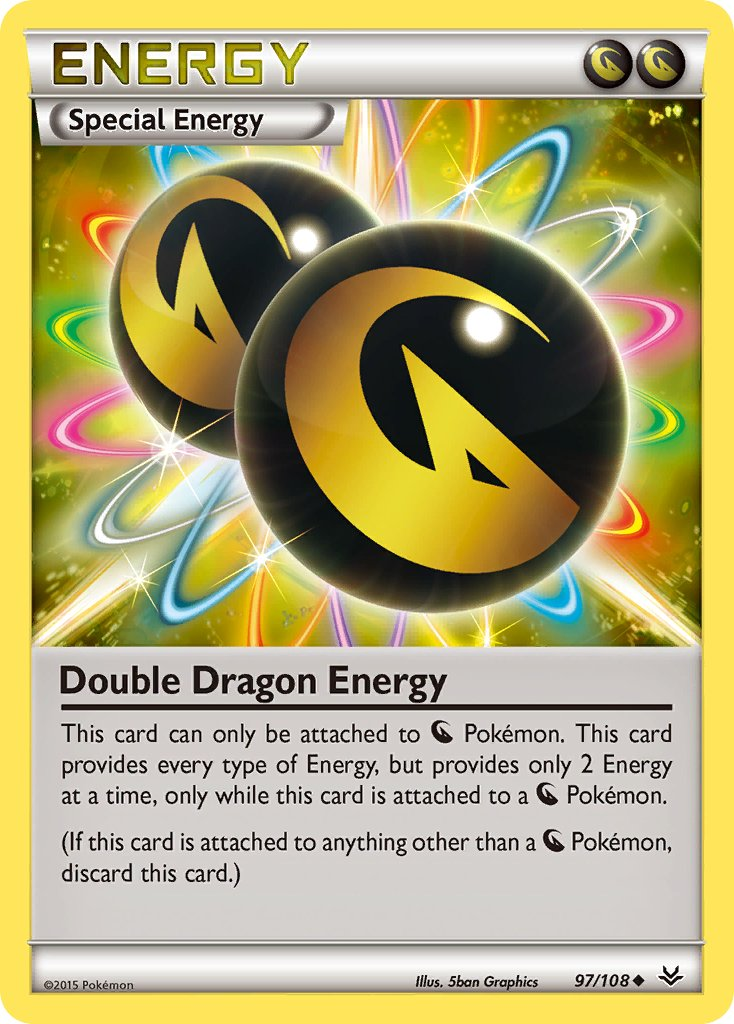 Double Dragon Energy Pokémon card