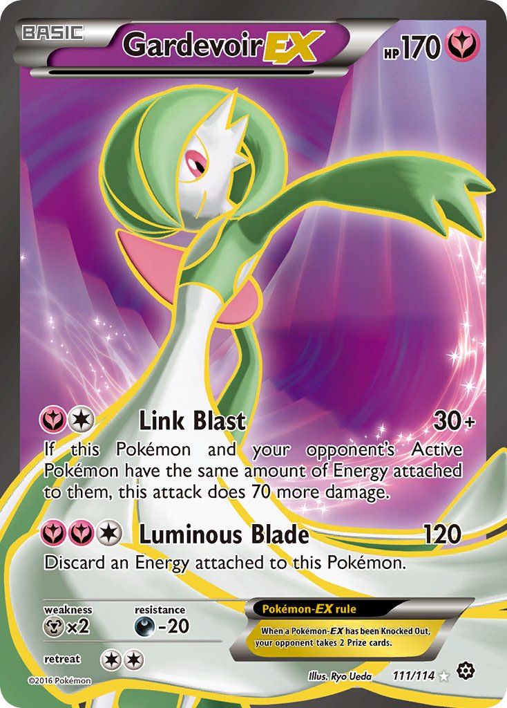 Gardevoir EX Pokémon card
