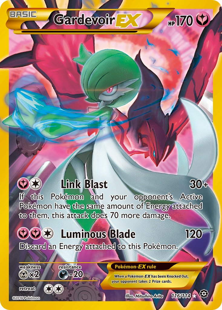 Gardevoir EX Pokémon card