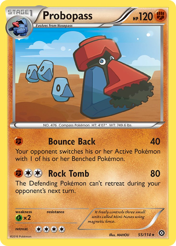 Probopass Pokémon card