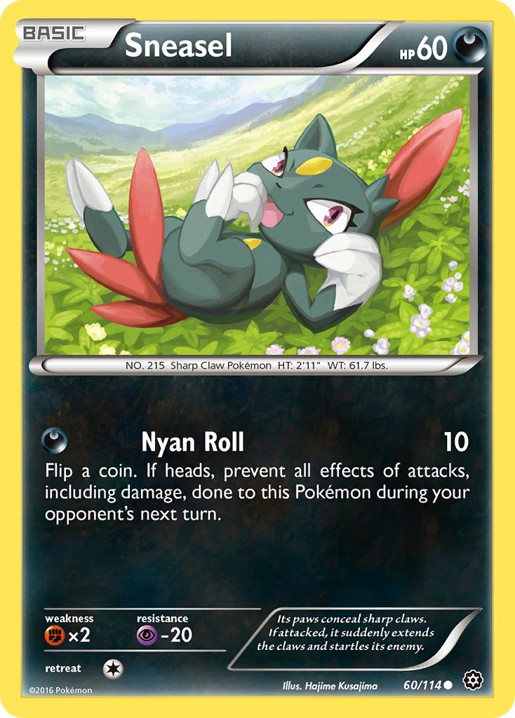 Sneasel Pokémon card