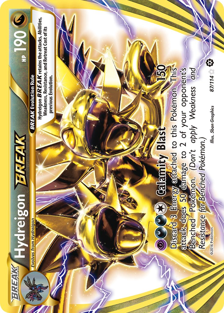 Hydreigon BREAK Pokémon card
