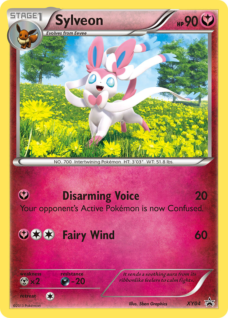 Sylveon Pokémon card