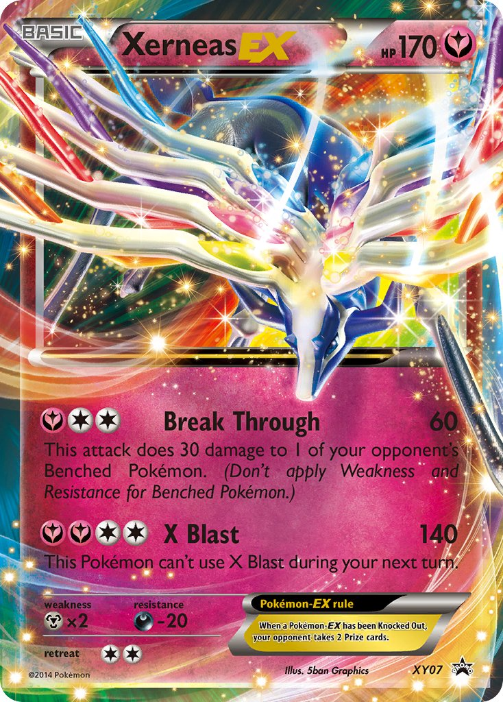 Xerneas EX Pokémon card