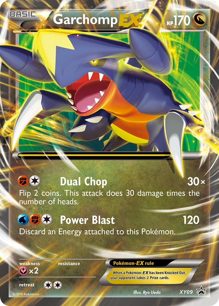 Garchomp EX Pokémon card