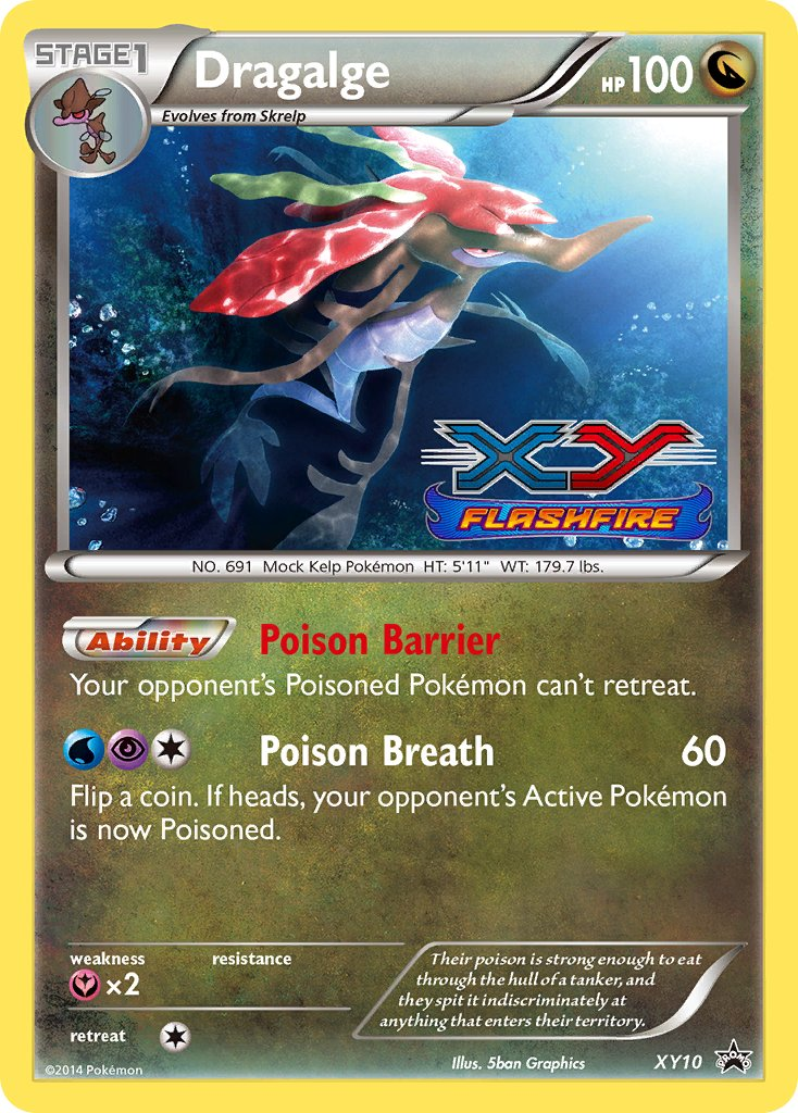 Dragalge Pokémon card