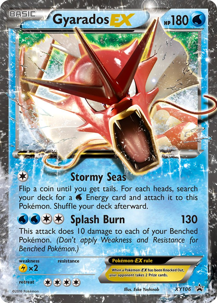Gyarados EX Pokémon card
