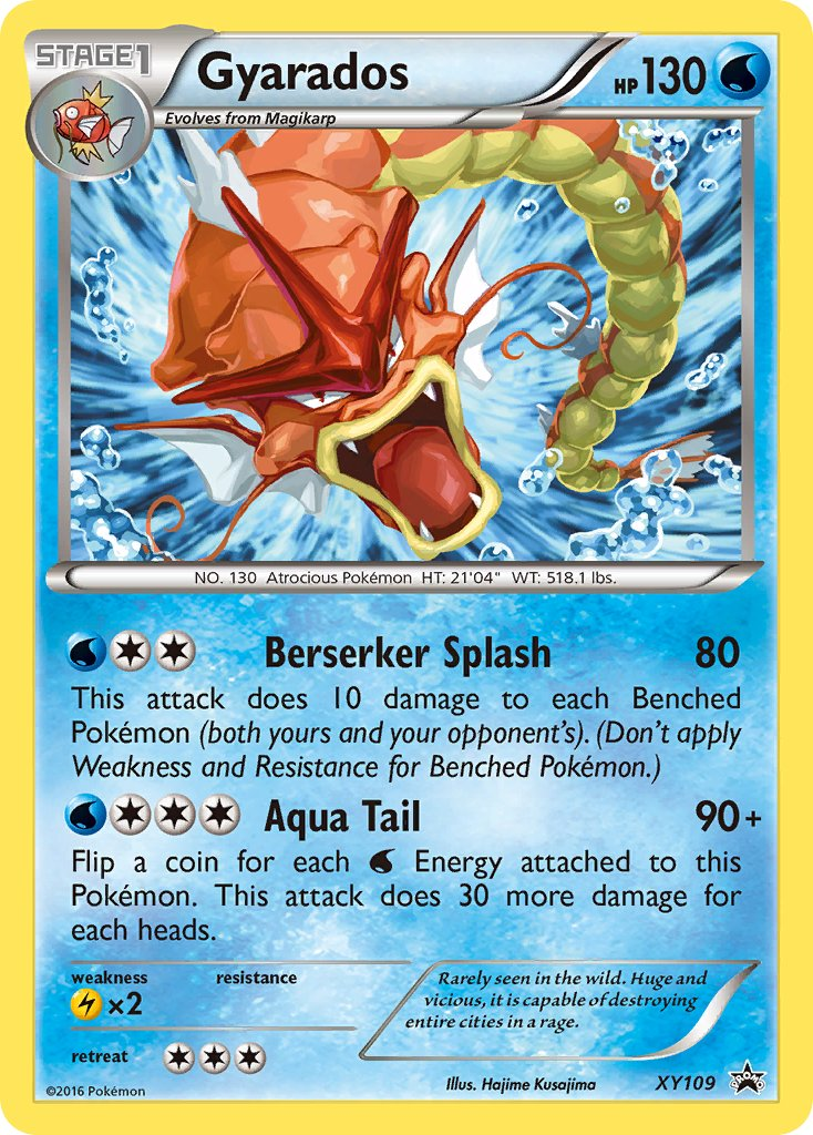 Gyarados Pokémon card