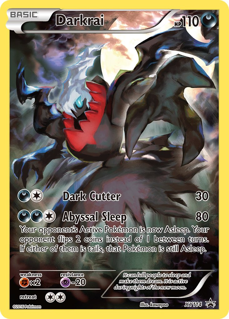 Darkrai Pokémon card