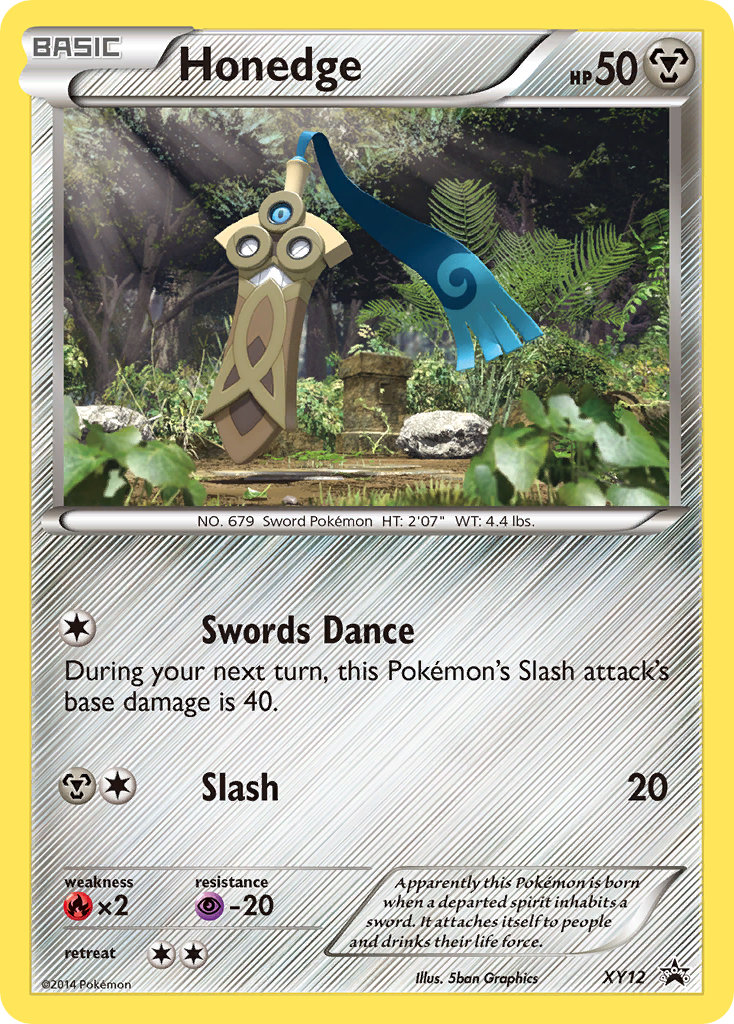Honedge Pokémon card