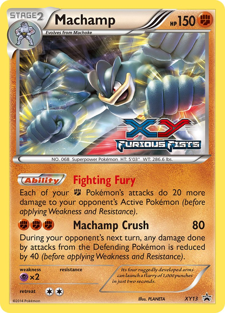 Machamp Pokémon card