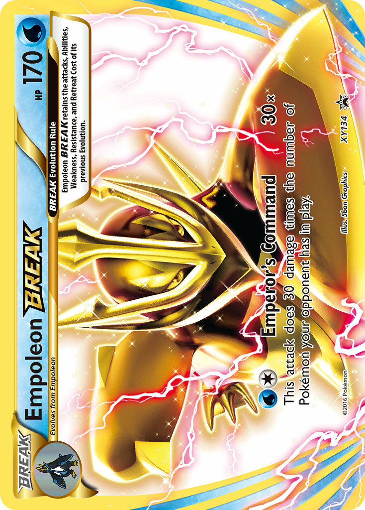 Empoleon BREAK Pokémon card