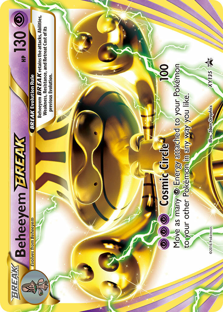 Beheeyem BREAK Pokémon card