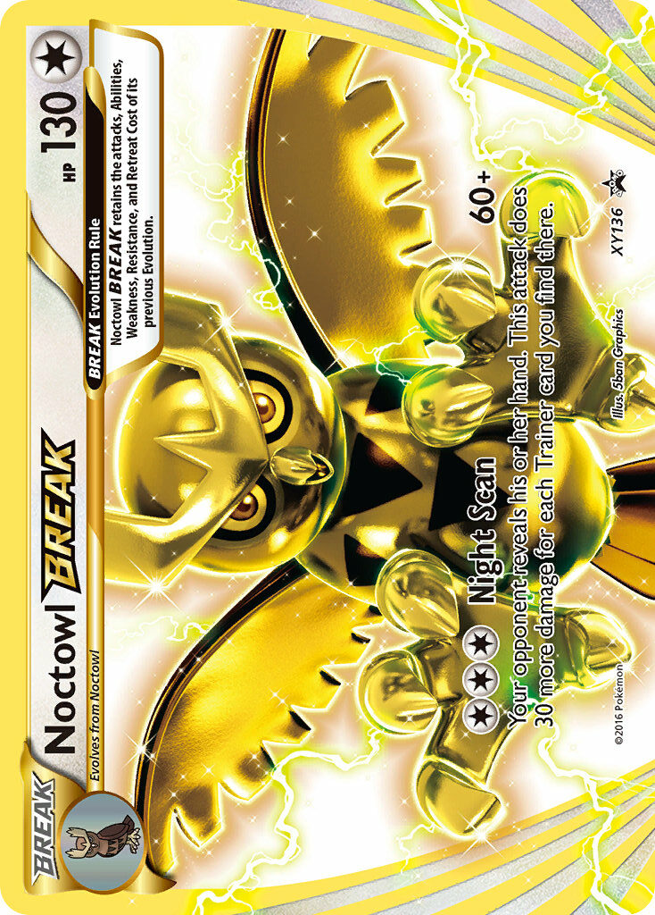 Noctowl BREAK Pokémon card