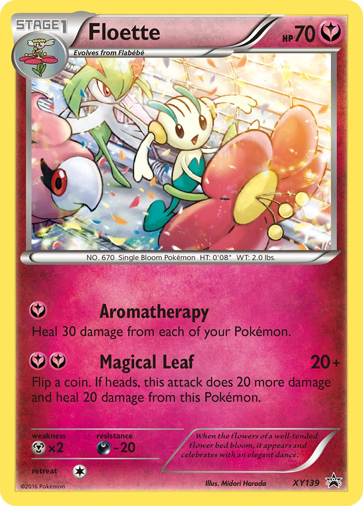 Floette Pokémon card
