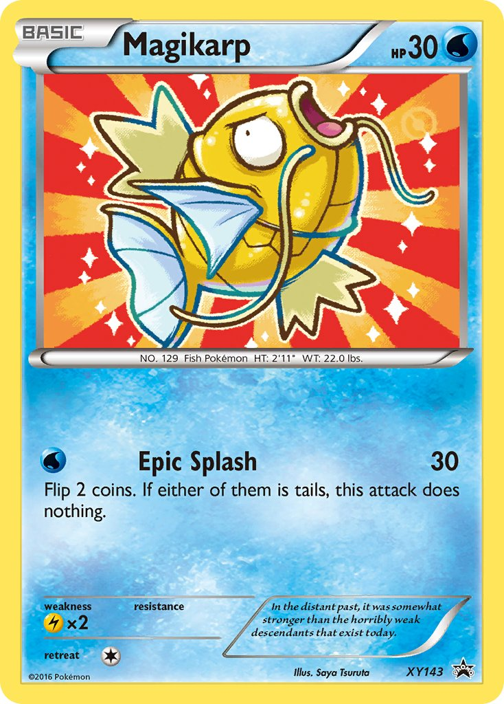 Magikarp Pokémon card