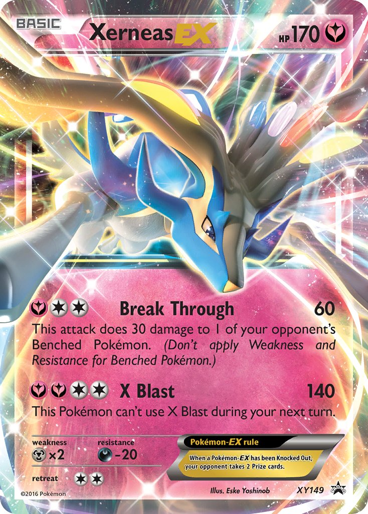 Xerneas EX Pokémon card