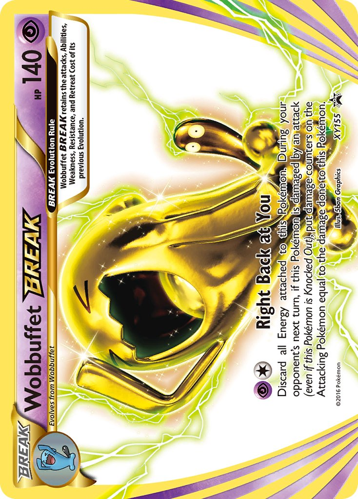 Wobbuffet BREAK Pokémon card