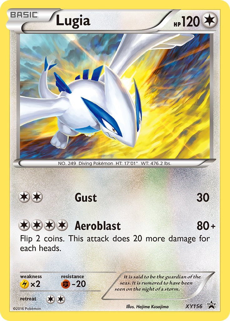 Lugia Pokémon card