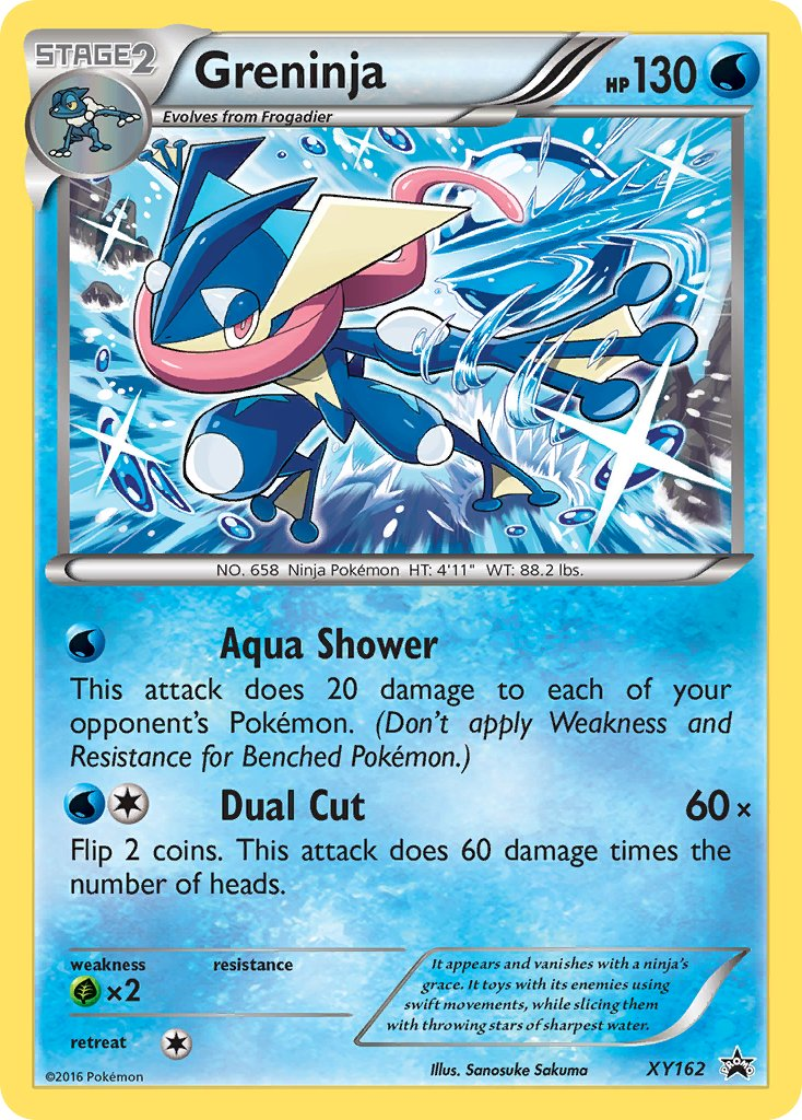 Greninja Pokémon card