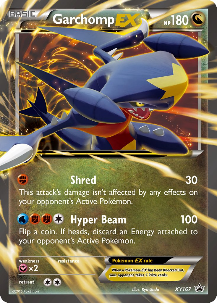 Garchomp EX Pokémon card
