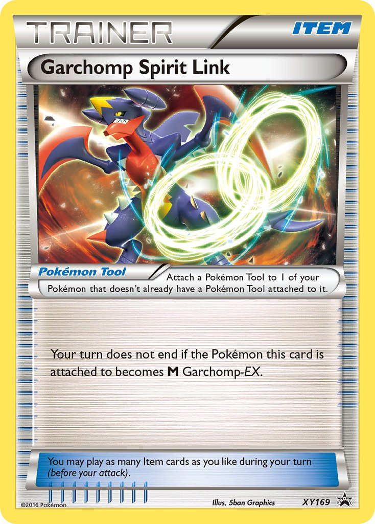 Garchomp Spirit Link Pokémon card