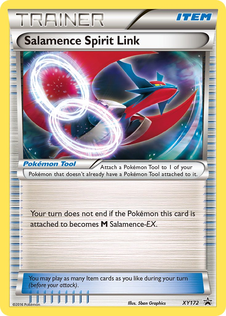 Salamence Spirit Link Pokémon card