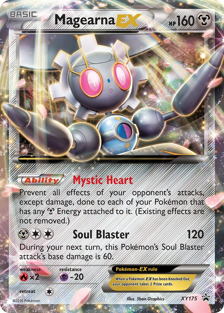 Magearna EX Pokémon card
