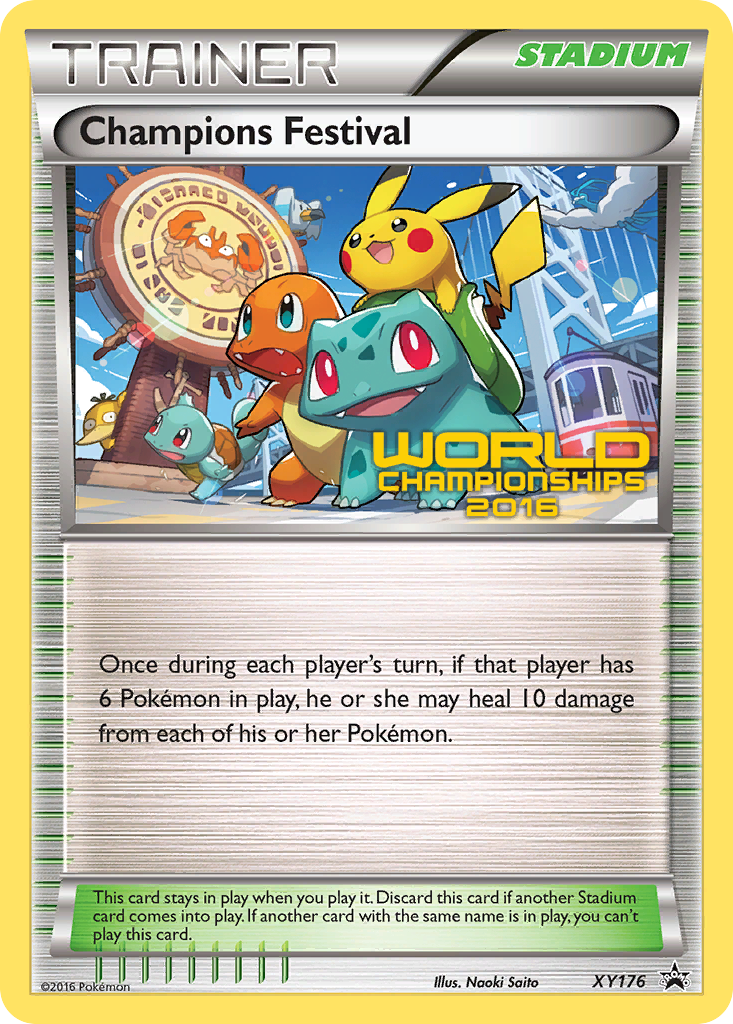 Champions Festival Pokémon card