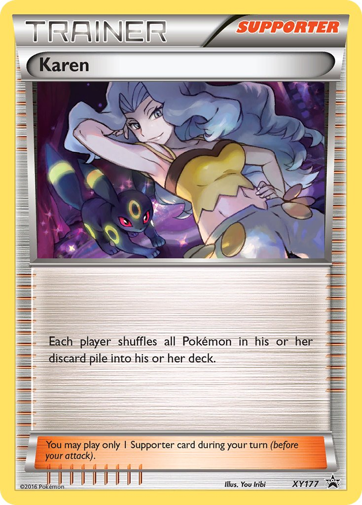 Karen Pokémon card