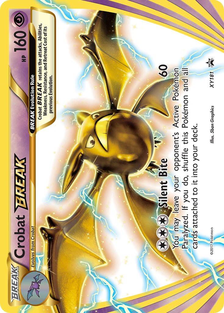 Crobat BREAK Pokémon card