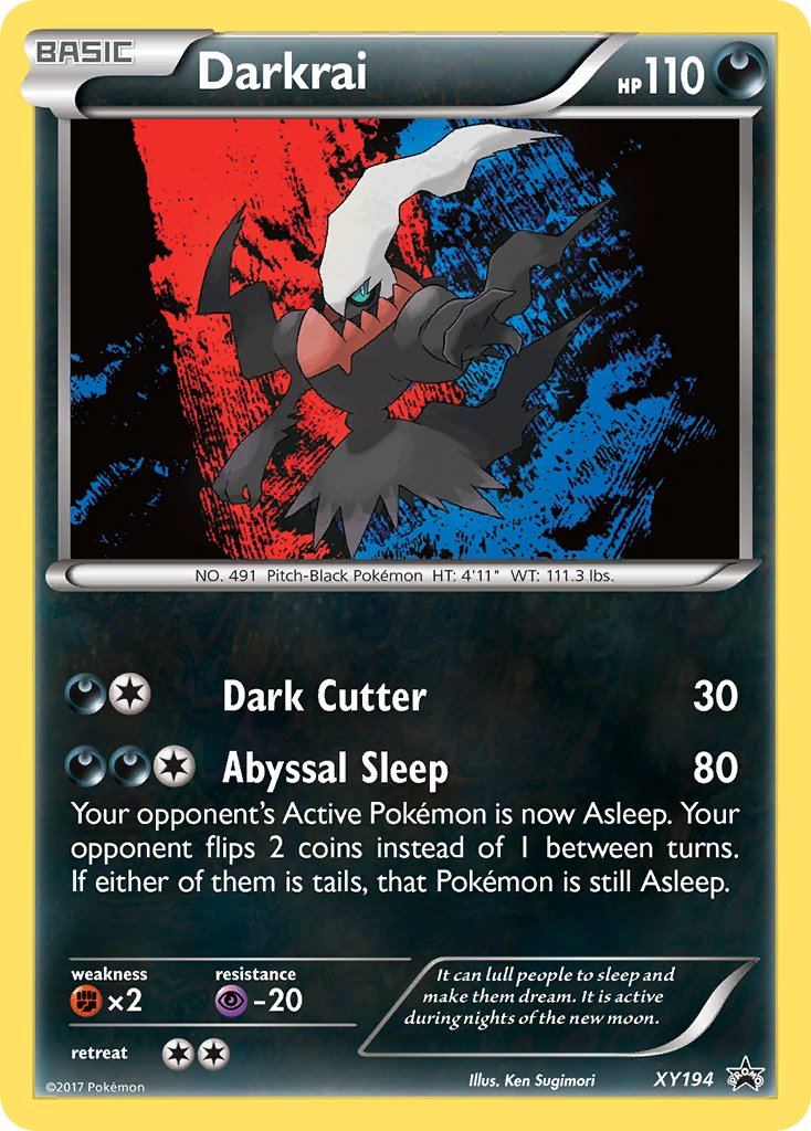 Darkrai Pokémon card