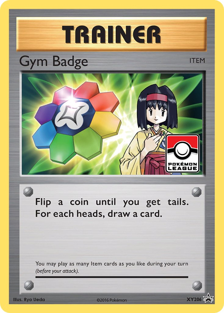 Gym Badge Pokémon card