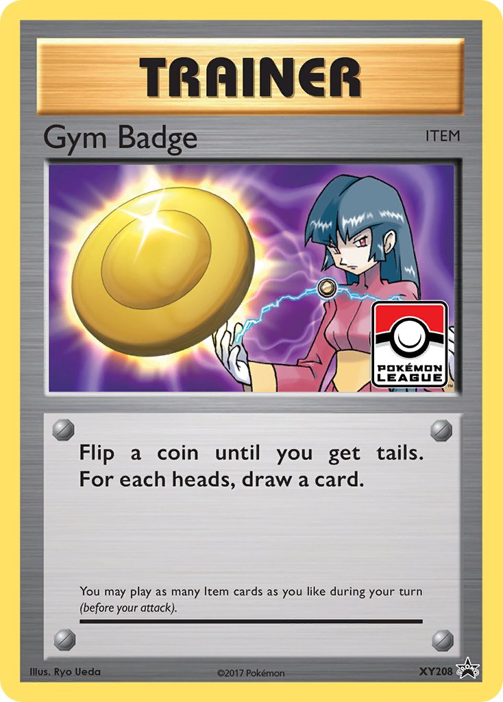 Gym Badge Pokémon card
