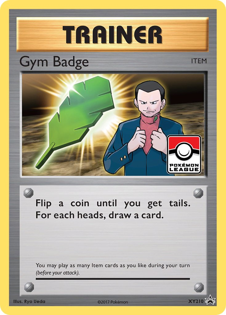 Gym Badge Pokémon card