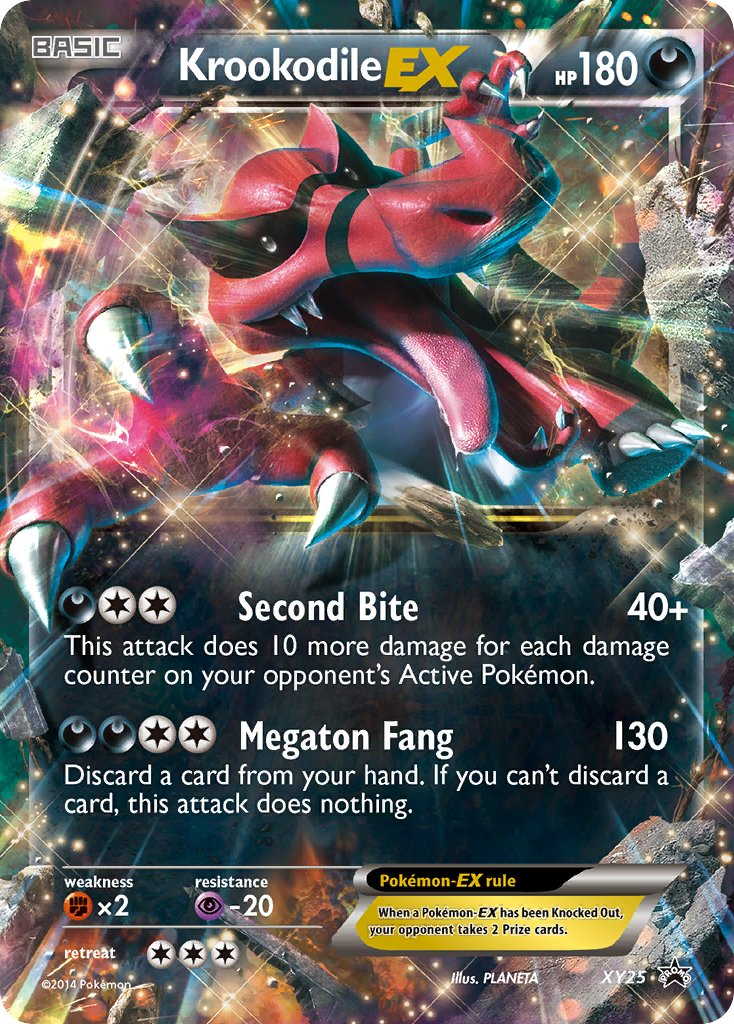 Krookodile EX Pokémon card