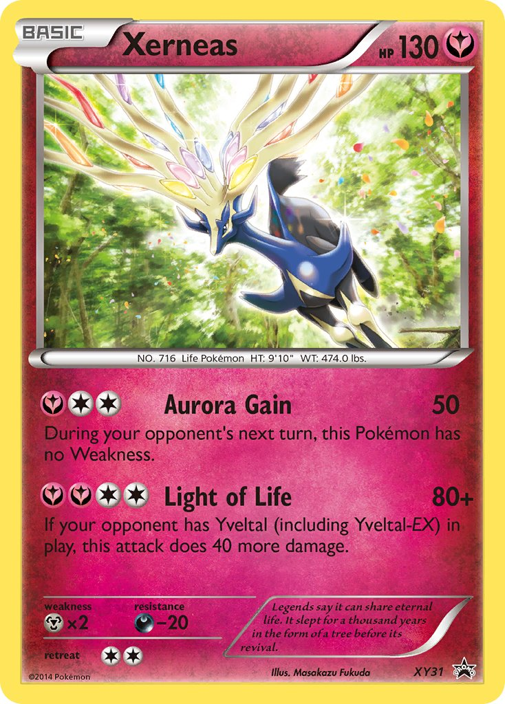 Xerneas Pokémon card