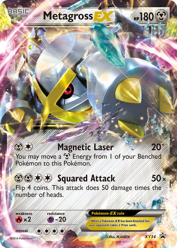 Metagross EX Pokémon card