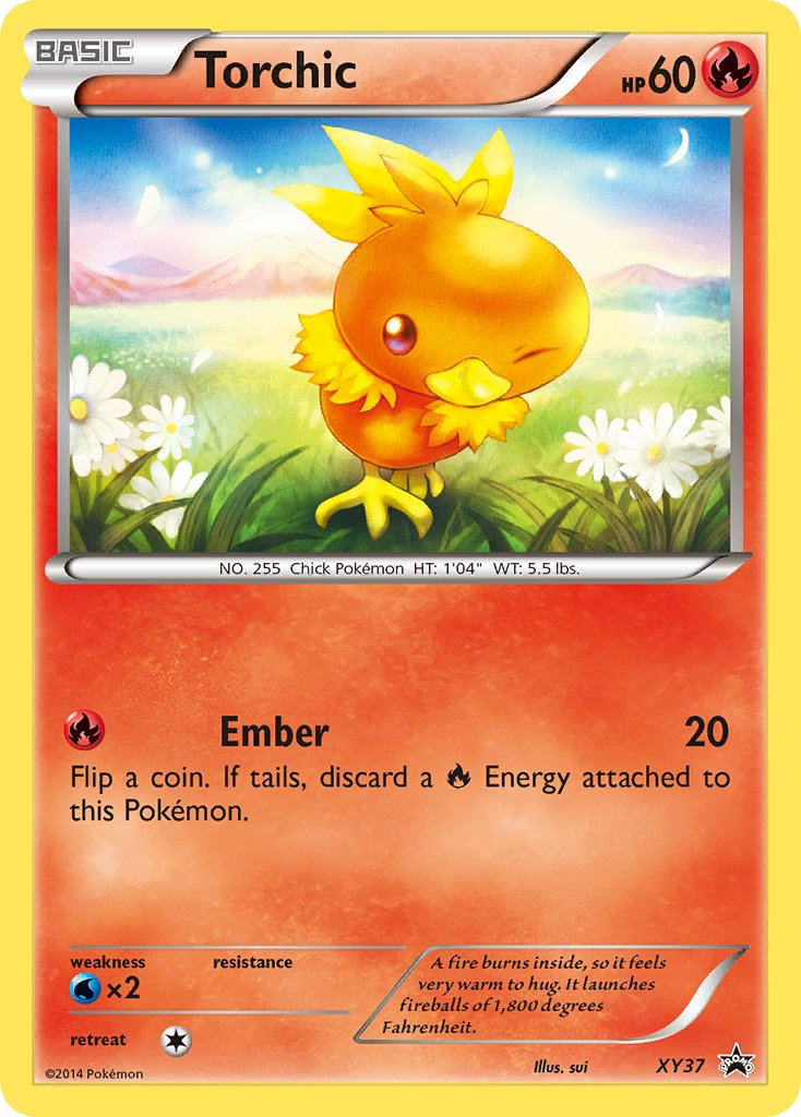 Torchic Pokémon card