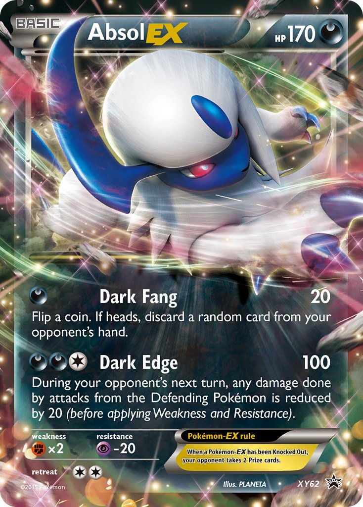 Absol EX Pokémon card
