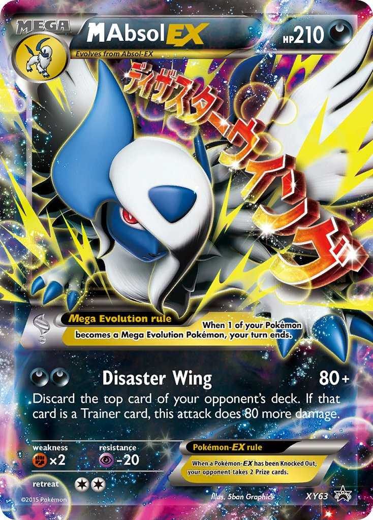 Mega Absol EX Pokémon card
