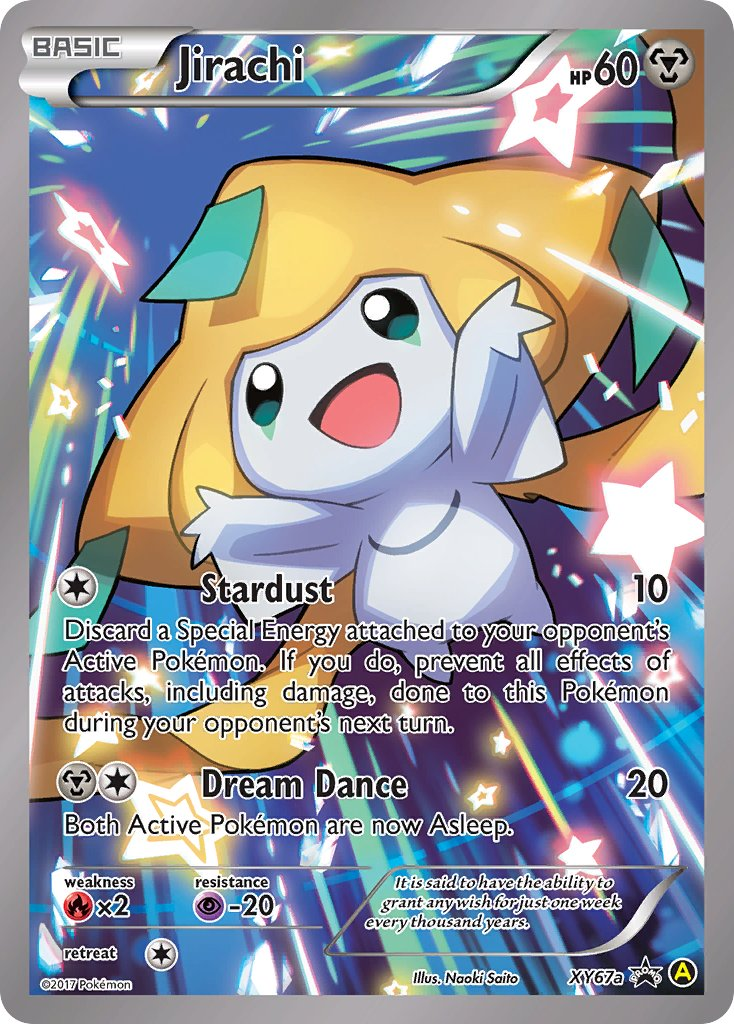 Jirachi Pokémon card