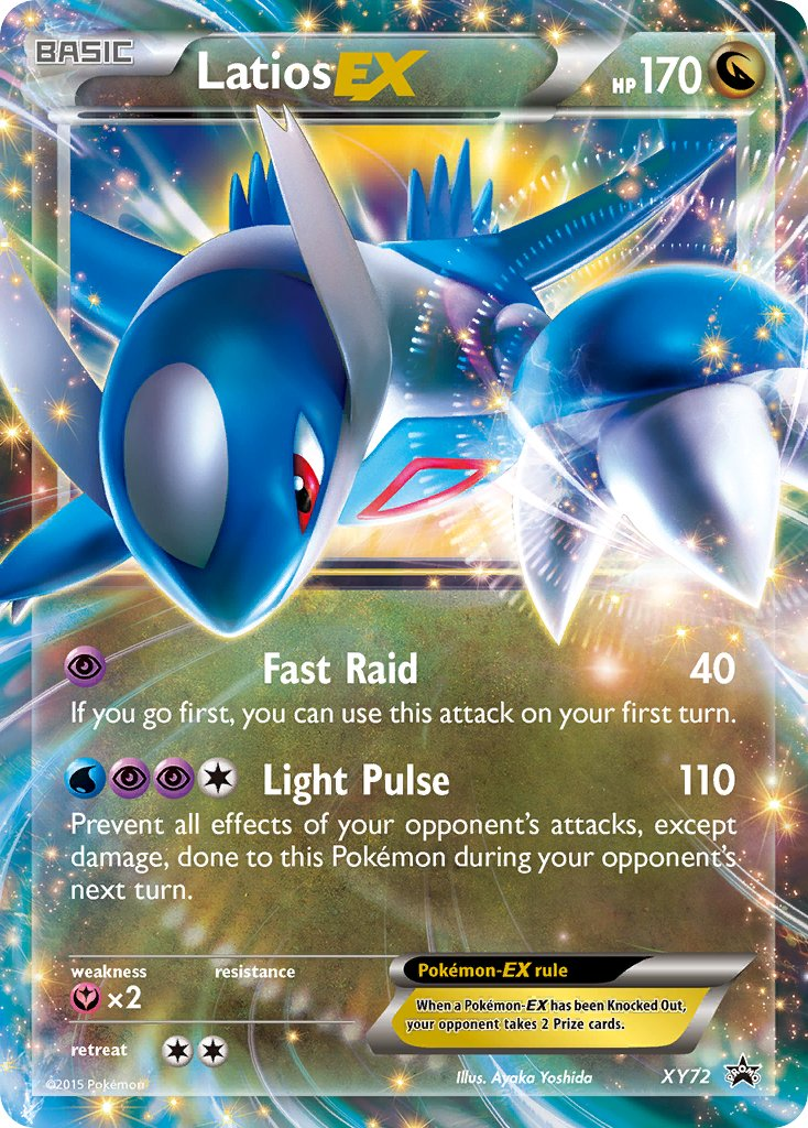 Latios EX Pokémon card